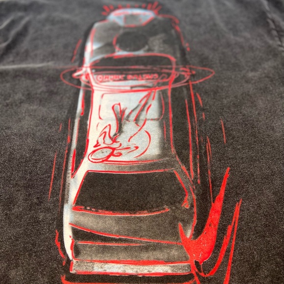 Matte black Travis Scott T-Shirt. Cactus Jack on the back. Size: XL - Picture 5 of 5